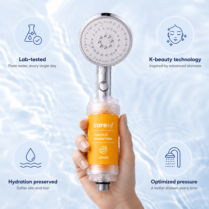 Glow Filter Showerhead — Oil+ Vitamin C K-Beauty Ritual