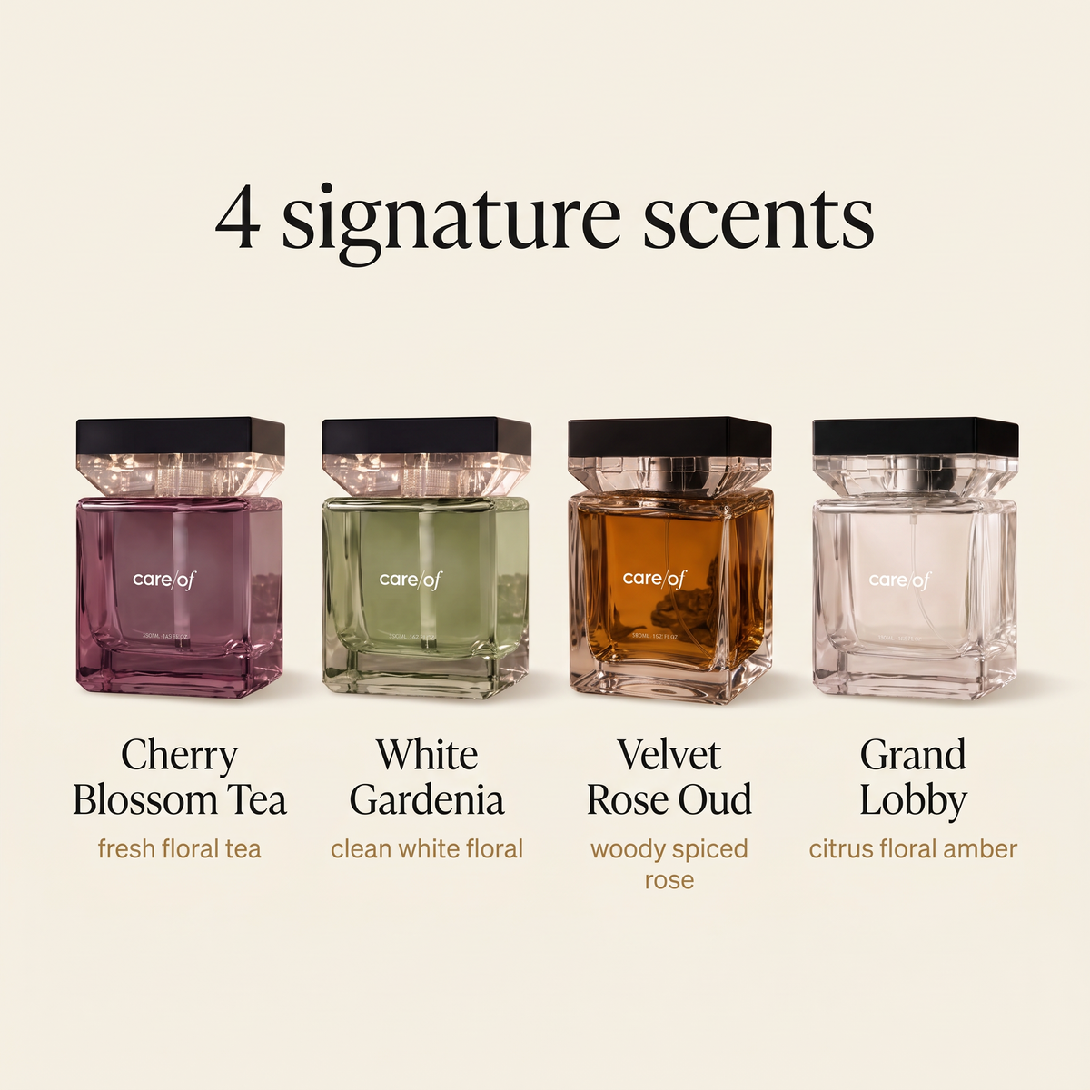 4 signature scents