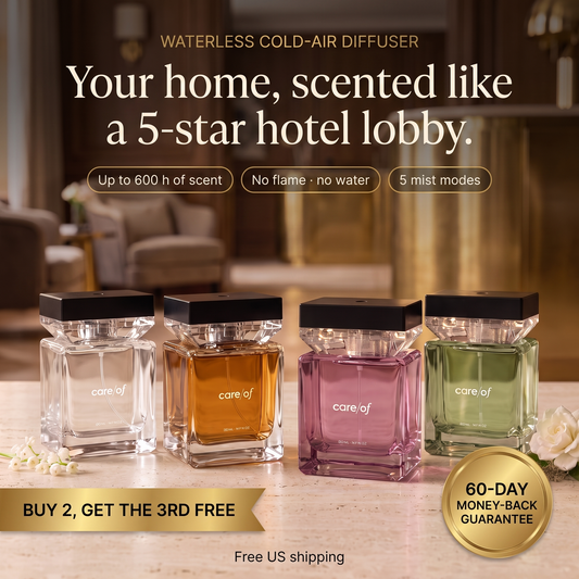 Care/of Luxury Scent Mist Diffuser: your home, scented like a 5-star hotel lobby